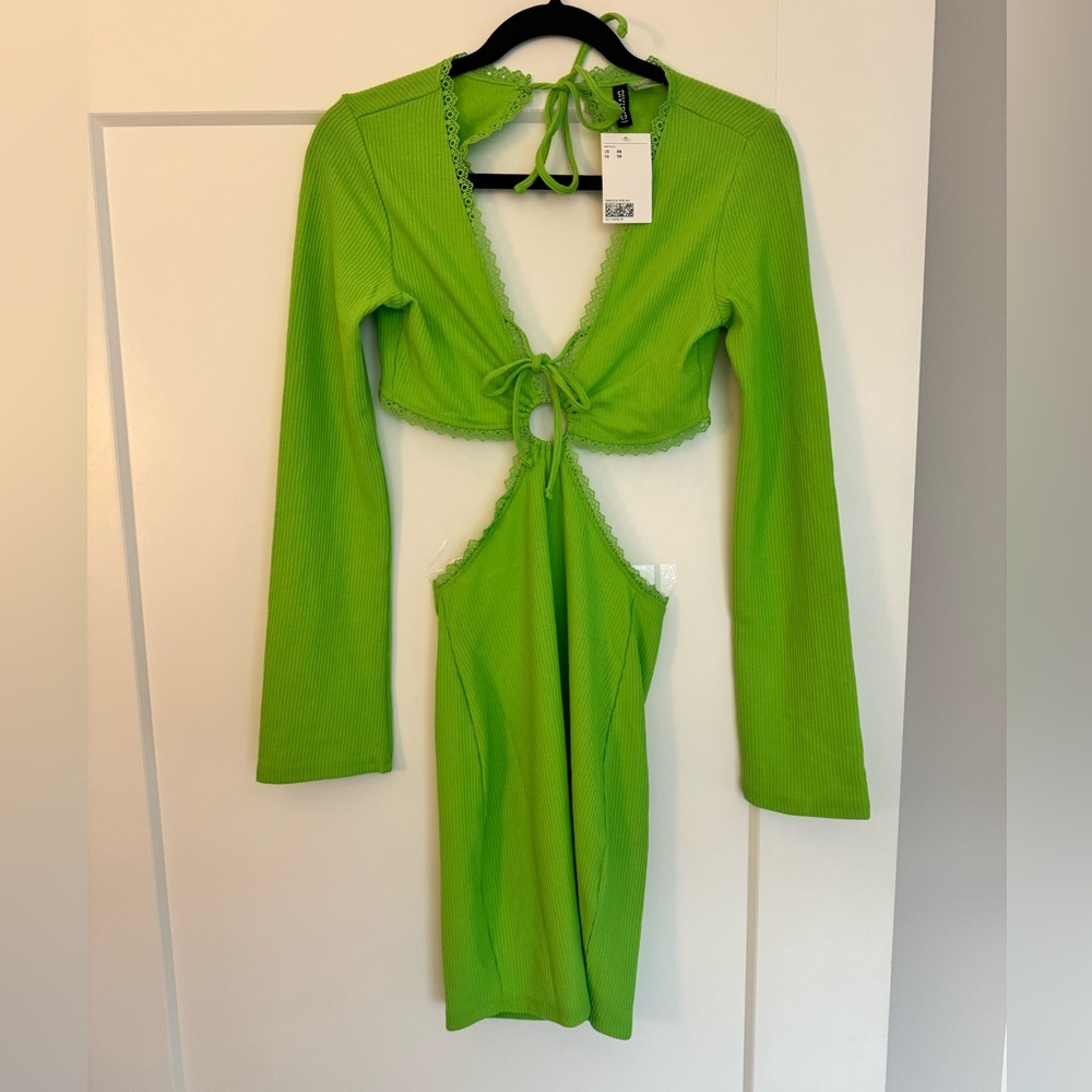 New with tags! Open back cut-out dress